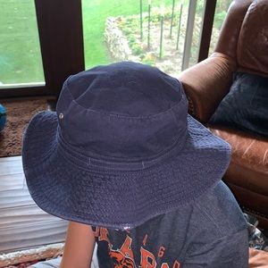Dark blue bucket hat